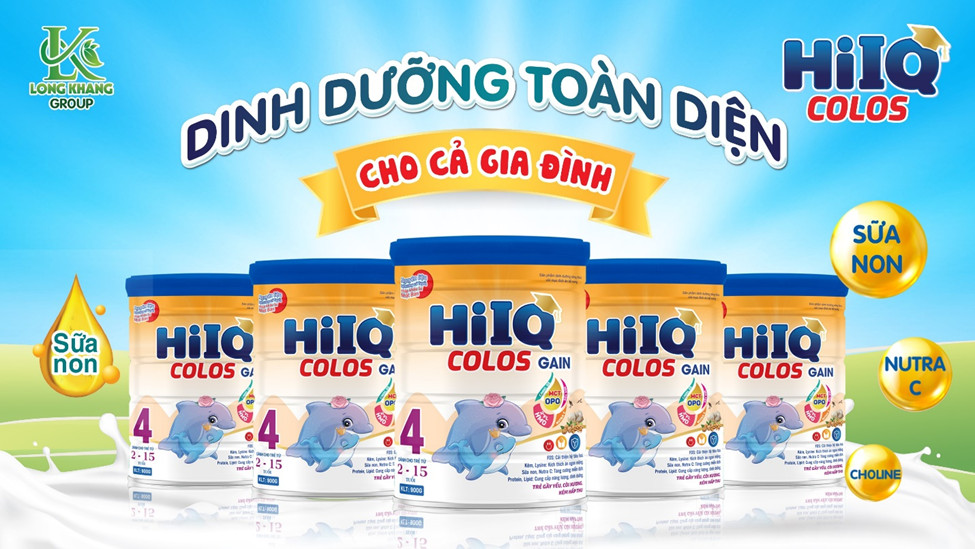 SỮA DINH DƯỠNG HIIQ COLOS  - Dinh dưỡng hoàn hảo cho mọi lứa tuổi 